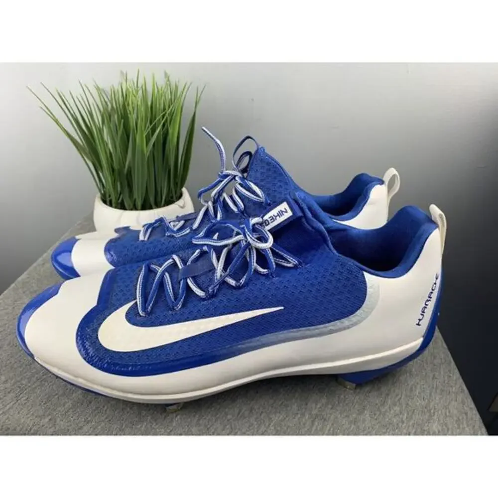 Nike Huarache 2KFilth Elite Low Baseball Cleats Mens 16 807129-410‎ Blue